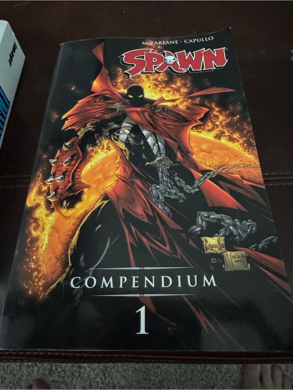 SPAWN Compendium 1  graphic novel color pictures first of series like new.
